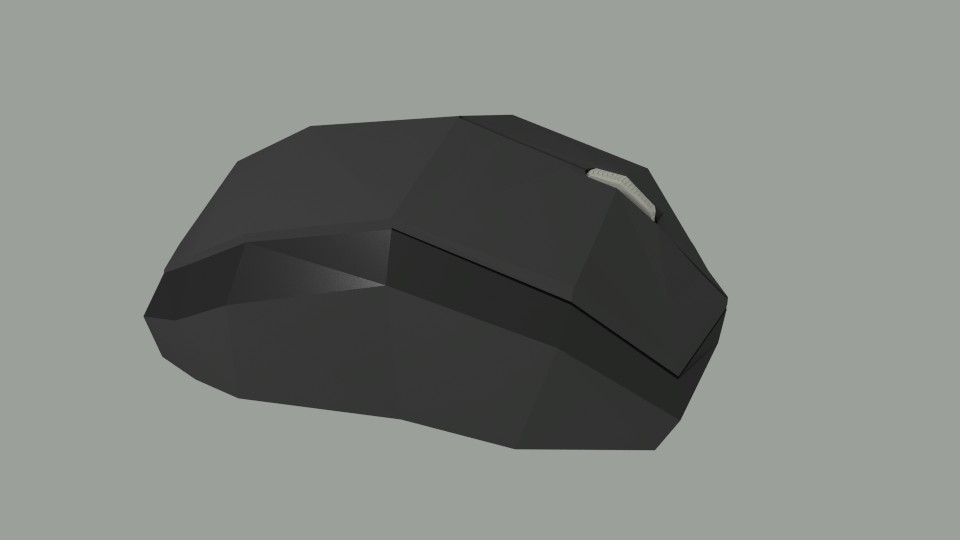 Low poly mouse preview image 2